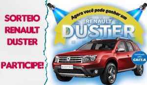 Renault duster sorteio big premio