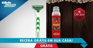 Desodorante old spice mach3 amostras gratis