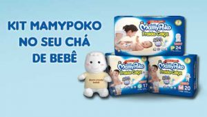 Kit mamapoko gratis cha de bebe