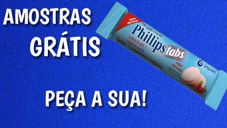 Magnésia Phillips Tabs gratis