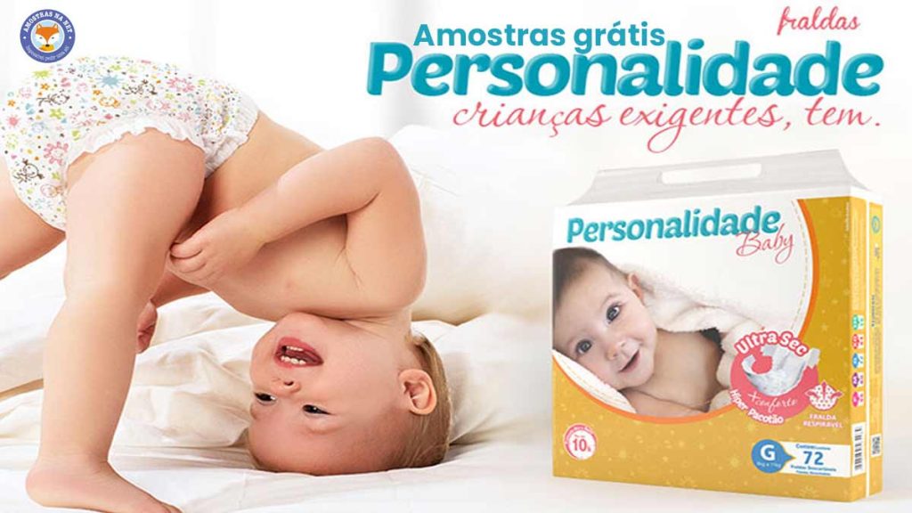 Fraldas personalidade baby amostras grátis na net