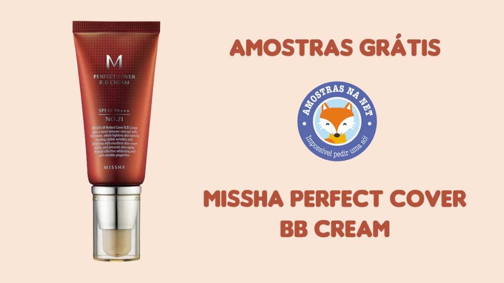 Missha BB cream amostra grátis