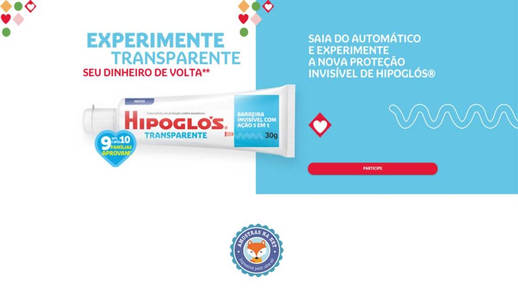 Experimente transparente Hipoglós