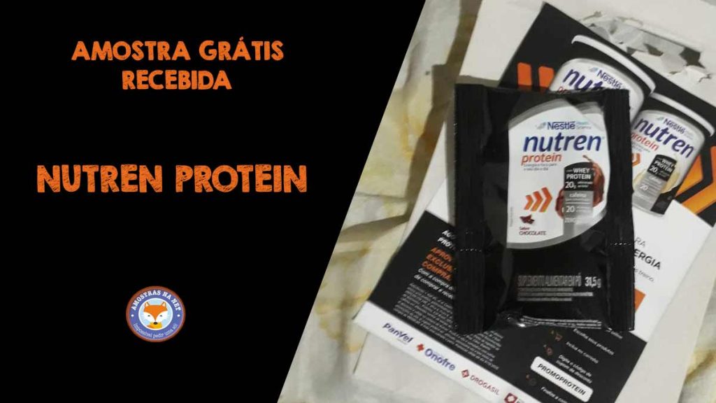 Amostra Nutren Protein recebida