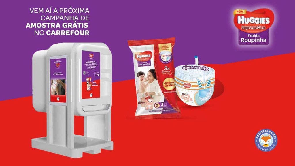 Fraldas Huggies Roupinha retire sua amostra grátis