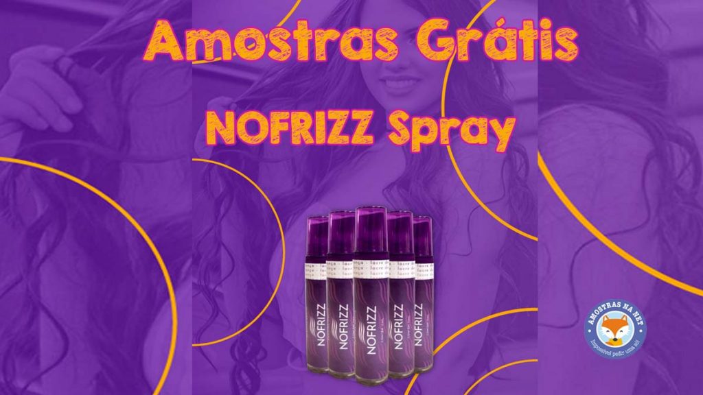 Nofrizz spray Naturalizou amostras grátis