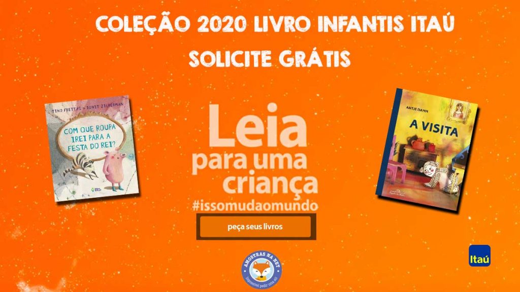 Livros Infantis Itaú coleção 2020 grátis