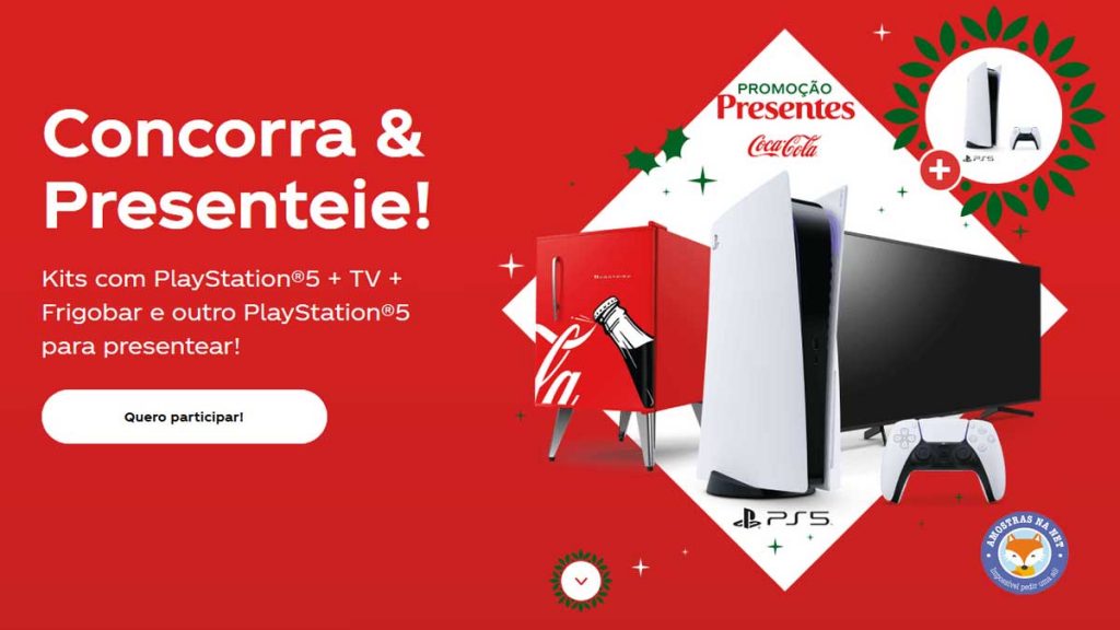 Promoção presentes Coca-Cola