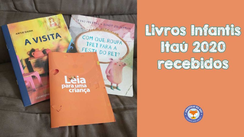Livros infantis Itaú 2020 recebidos