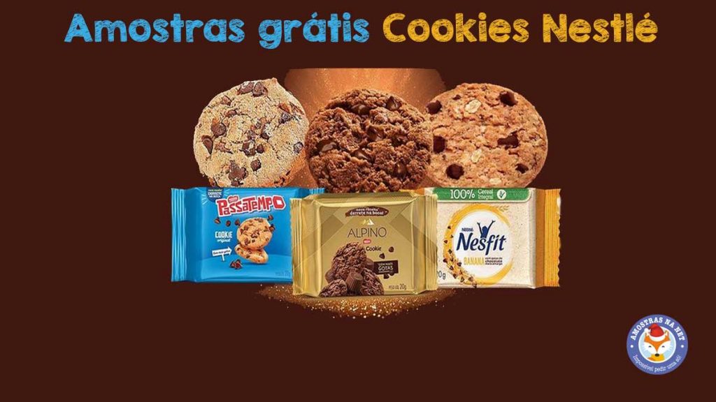 Cookies Nestlé retire sua amostra grátis