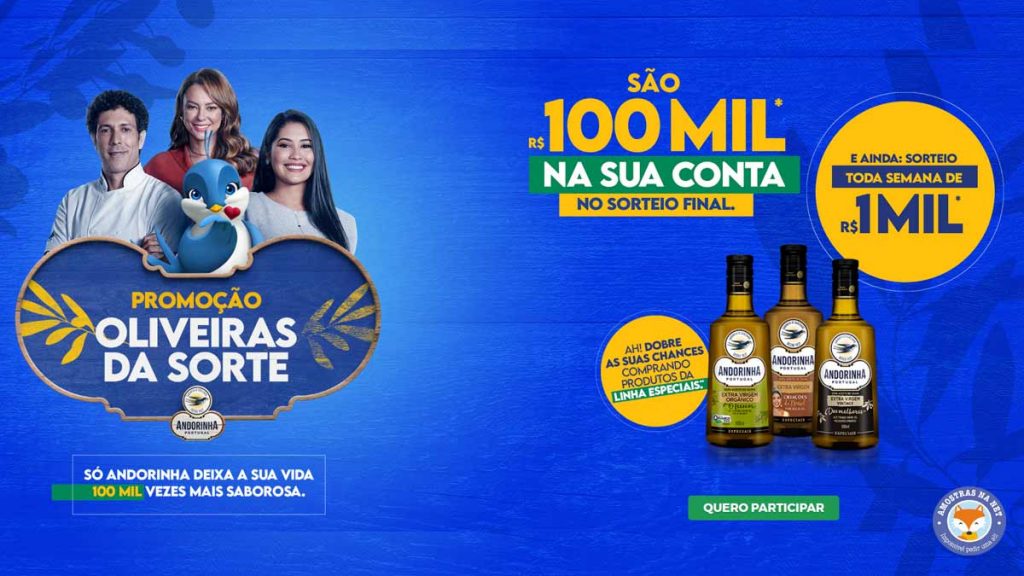 Promoção Oliveiras da Sorte Azeite Andorinha