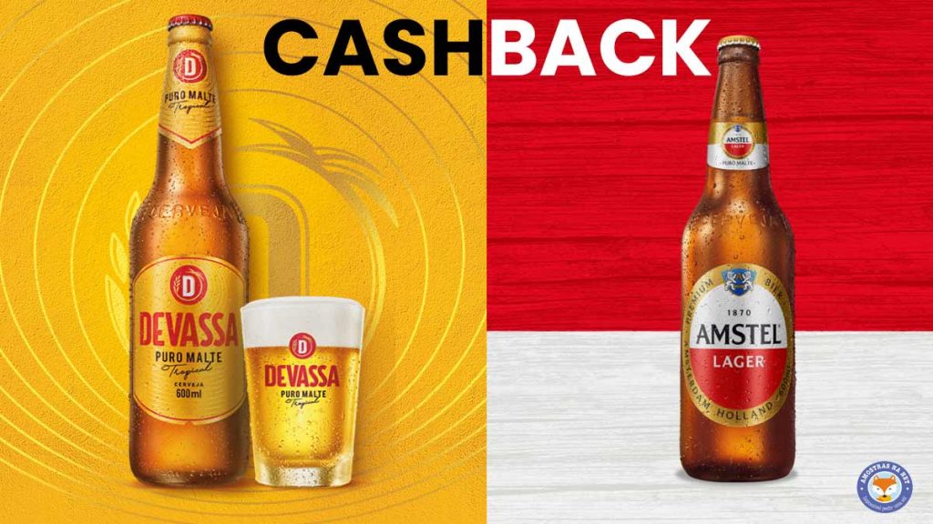 Cashback Amstel e Devassa em nova promoção