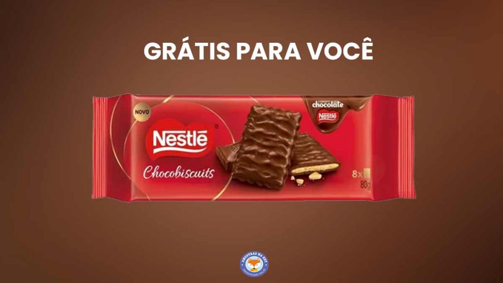 Chocobiscuits Nestlé grátis em anúncios patrocinados