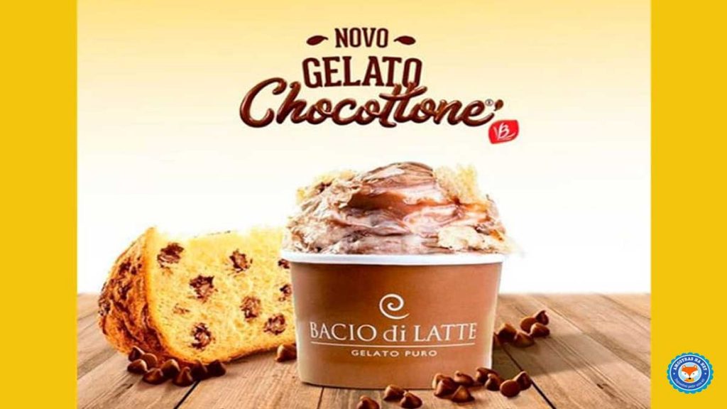 Gelato Bacio di Latte Chocottone Bauducco grátis