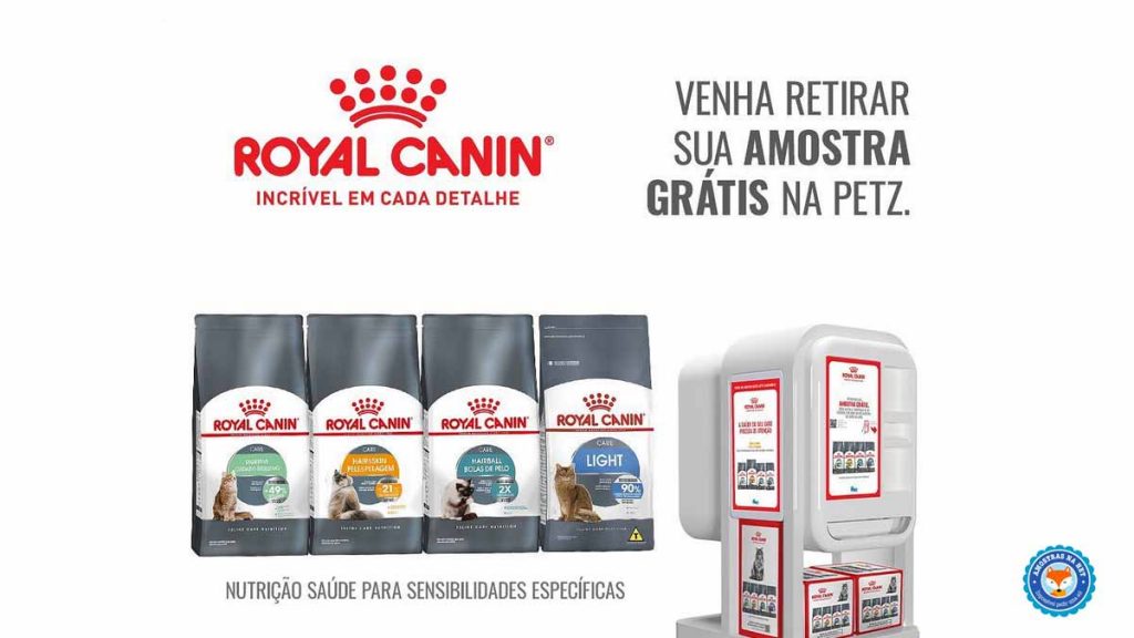 Amostras Grátis de Royal Canin para gatos