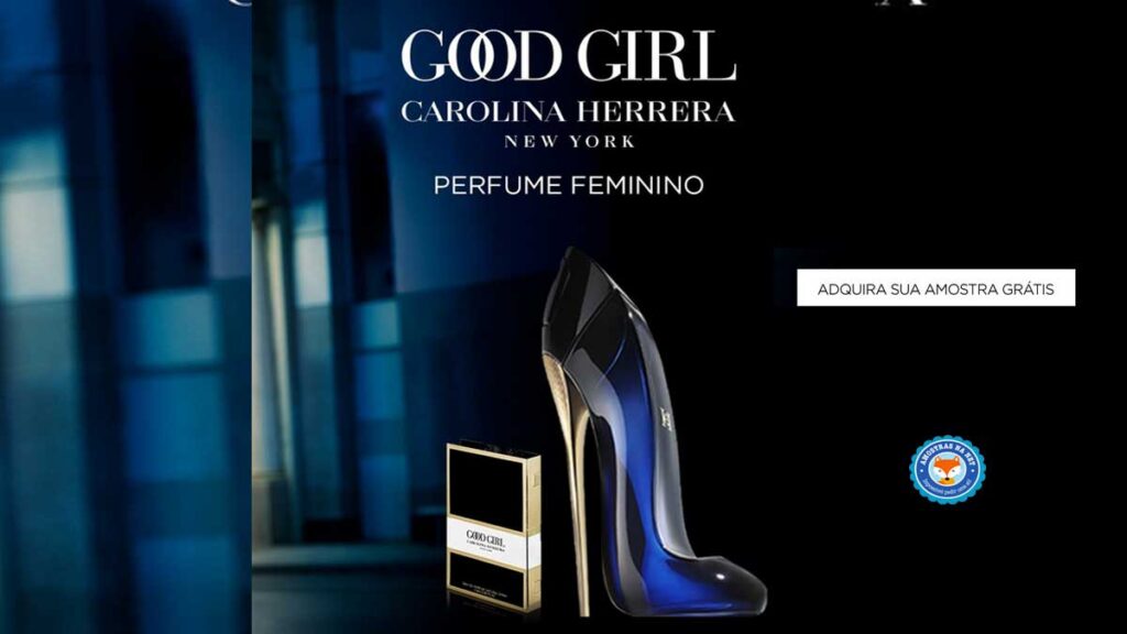 Carolina Herrera Good Girl amostras grátis